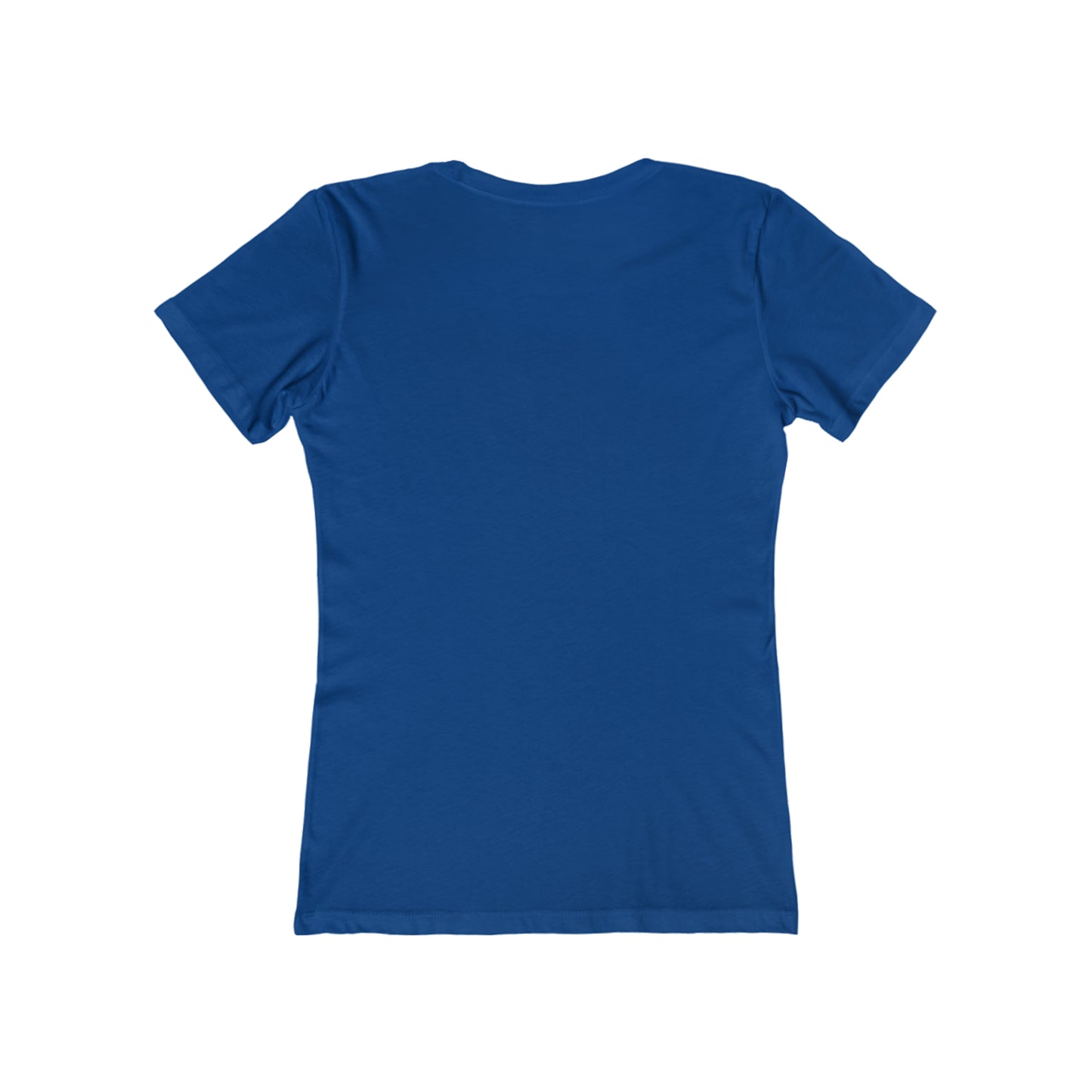 sample “Savory” Blue/yellow Women's Tee b/w