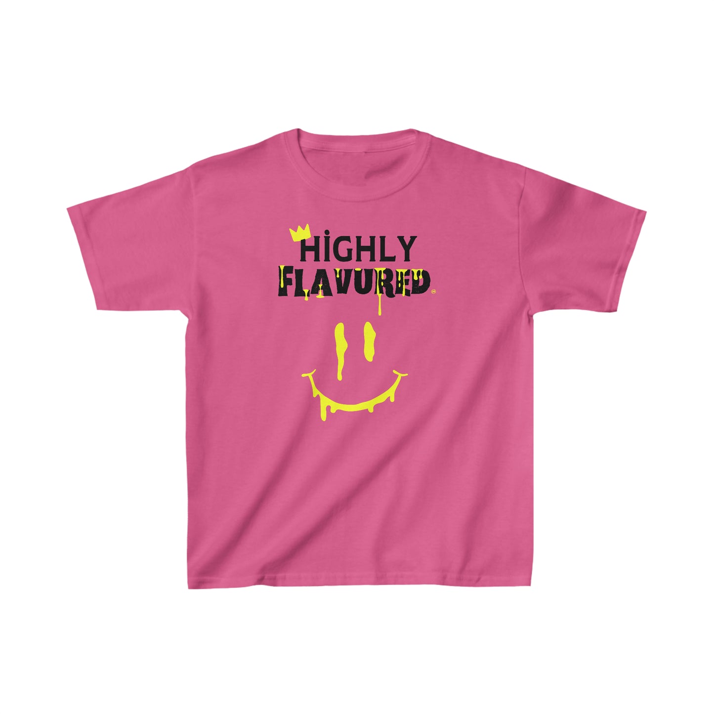 Kids “Smighly” YELLOW Drip Tee