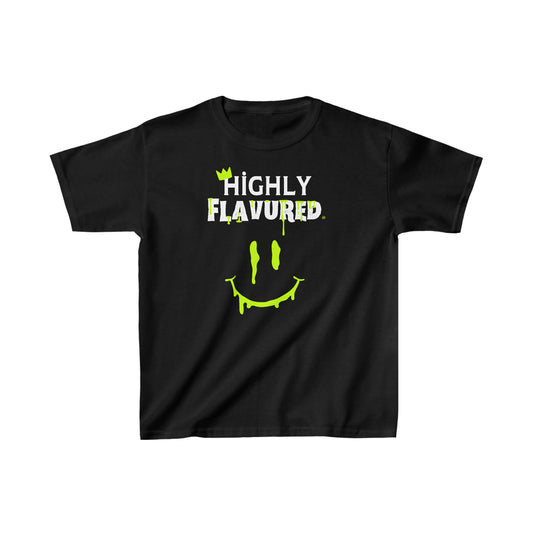 Kids “Smighly” NEON GREEN Drip Tee