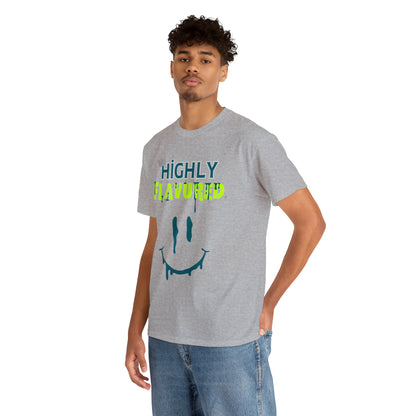 "Smighly" TEAL/NEON GREEN Tee