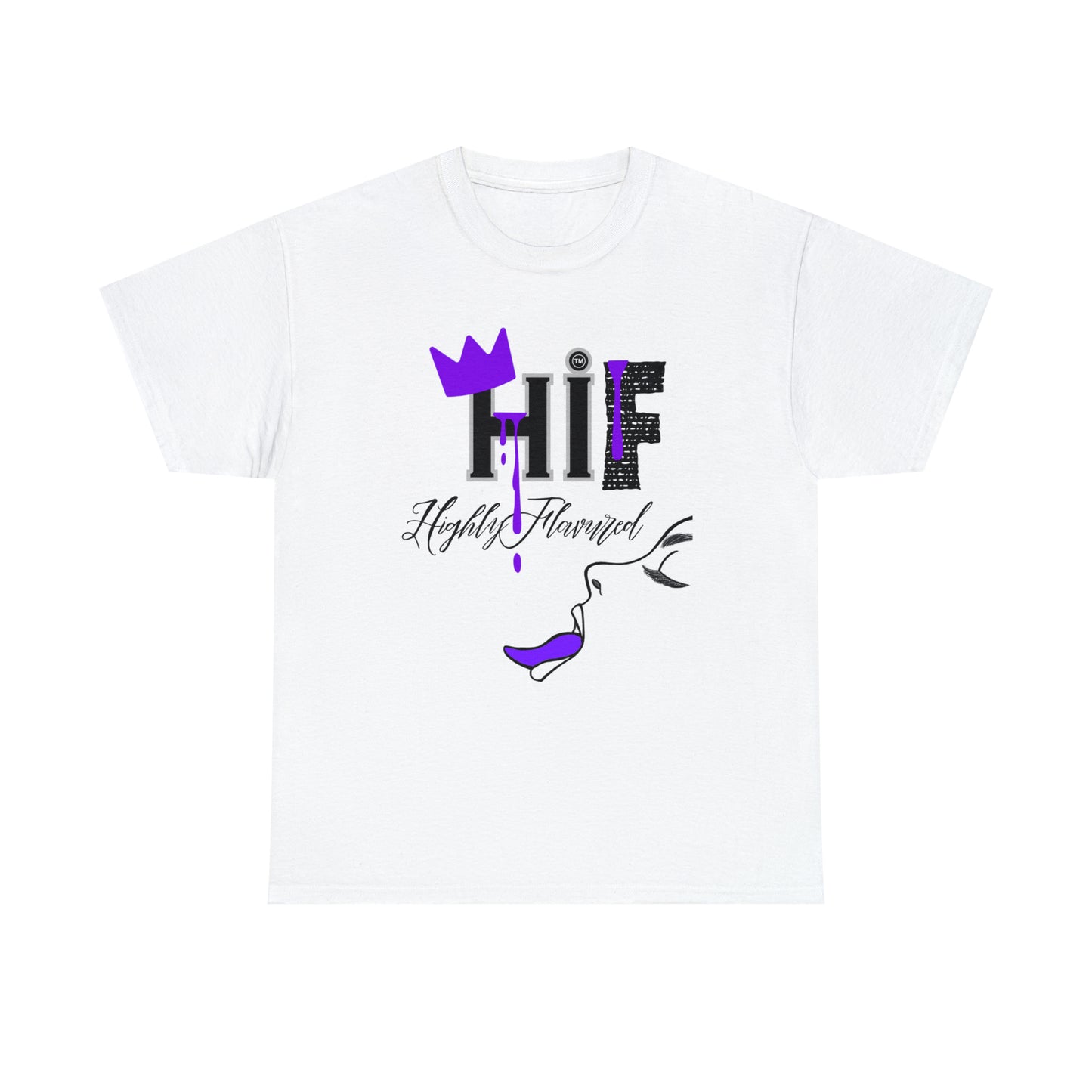 "Savory" PURPLE Drip Tee