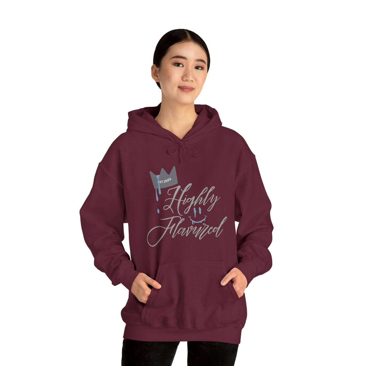 "Highly Flavured” Burgundy/Silver Jordan 5 Retro Hoodie