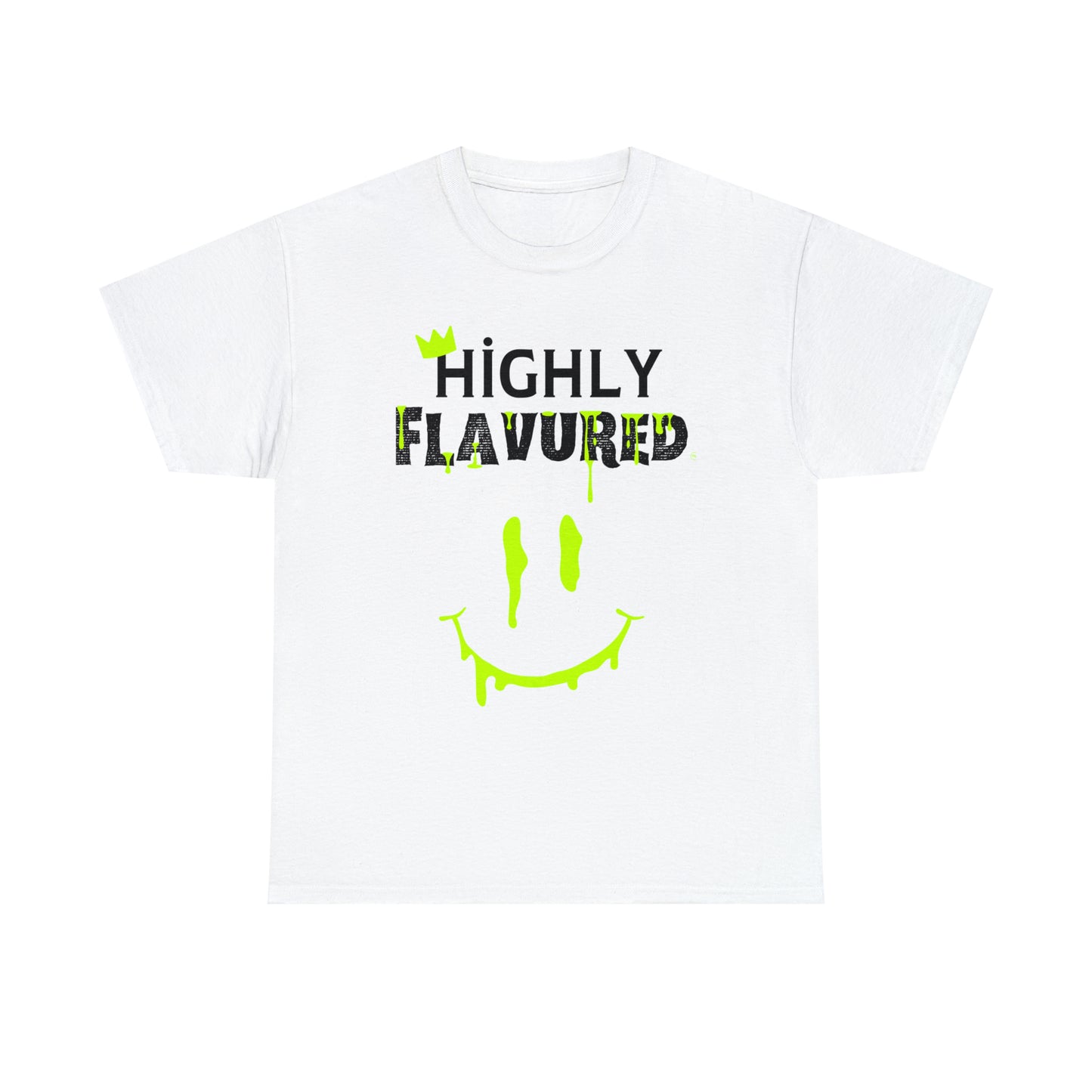 "Smighly" NEON GREEN Drip Tee