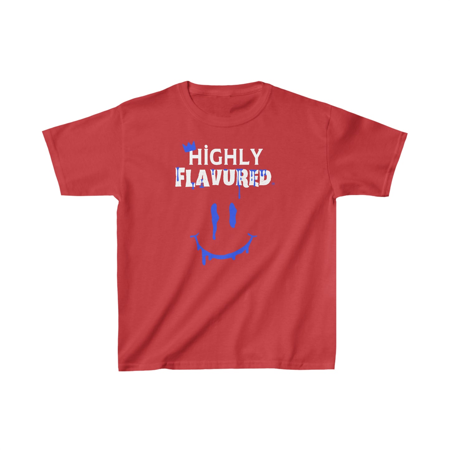 Kids “Smighly” BLUE Drip Tee