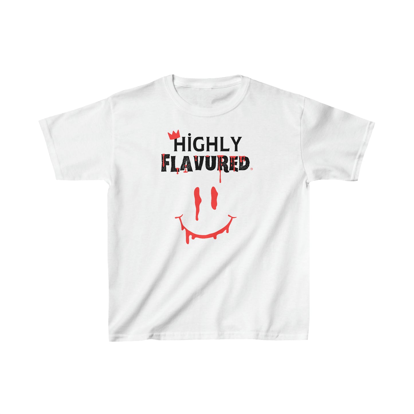 Kids “Smighly” RED Drip Tee