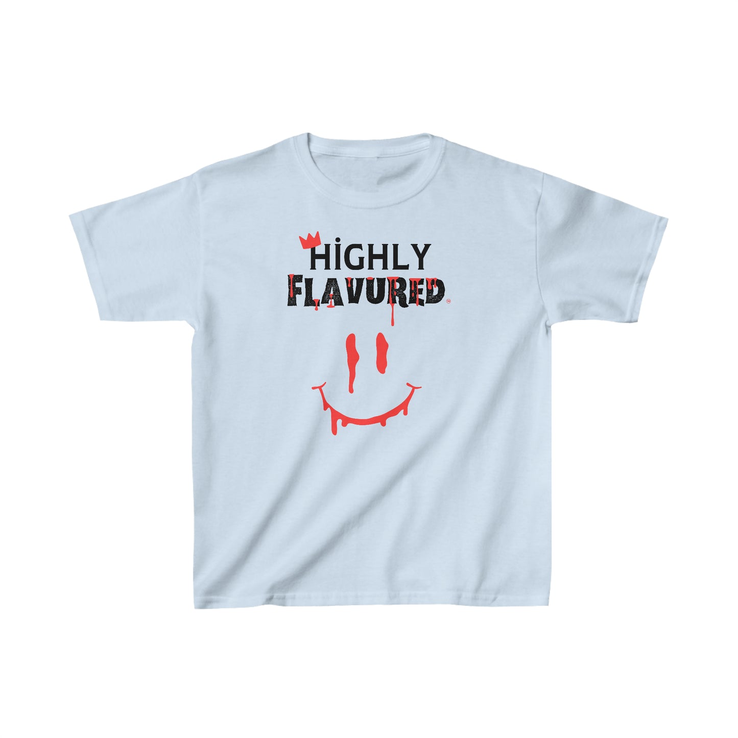 Kids “Smighly” RED Drip Tee