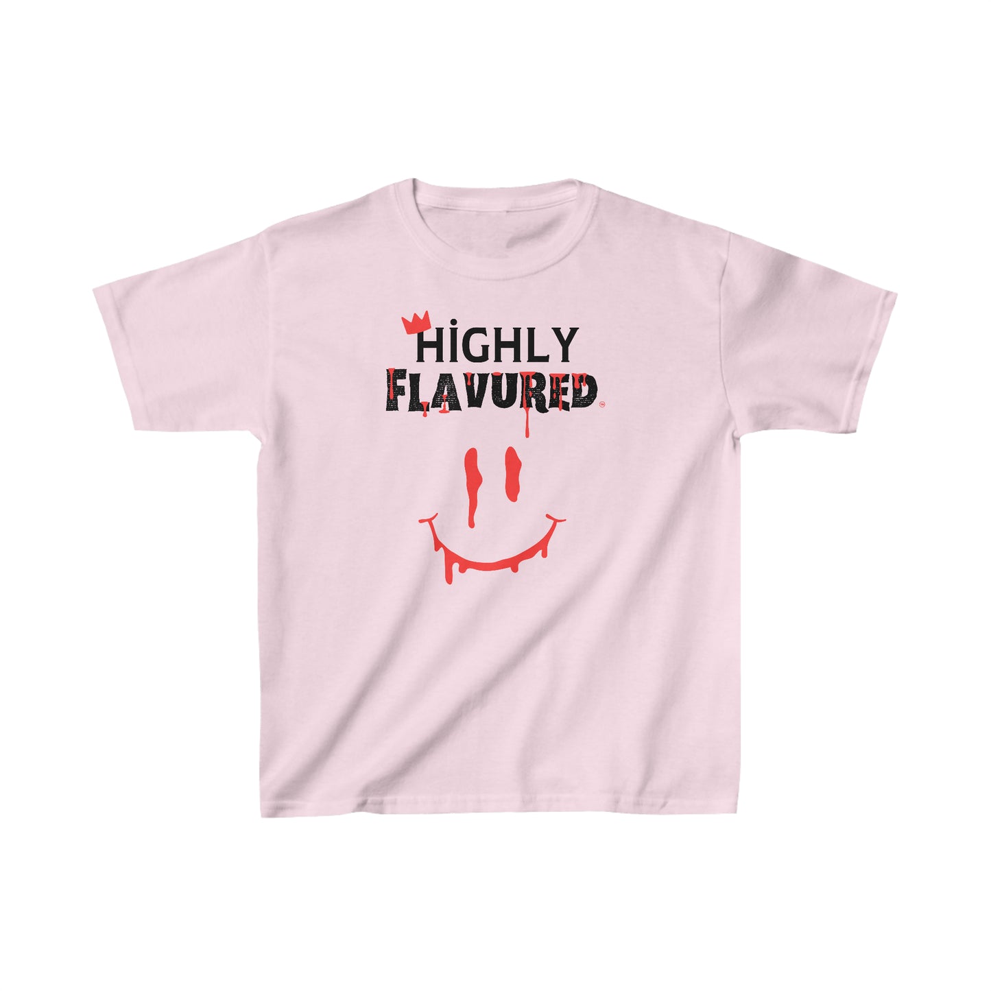 Kids “Smighly” RED Drip Tee