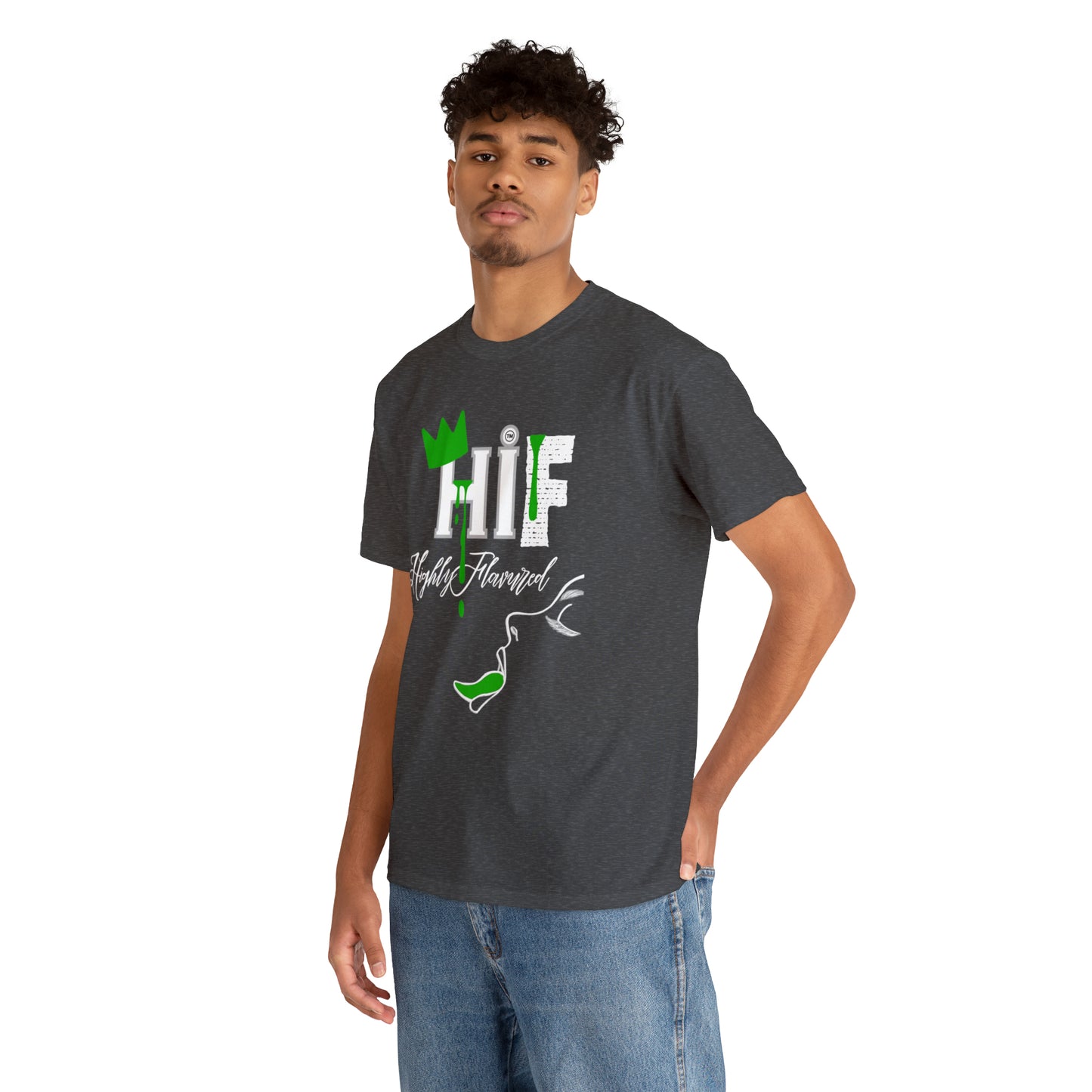 "Savory" GREEN Drip Tee