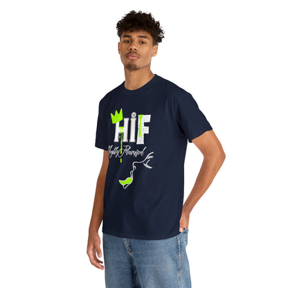 "Savory" NEON GREEN Drip Tee