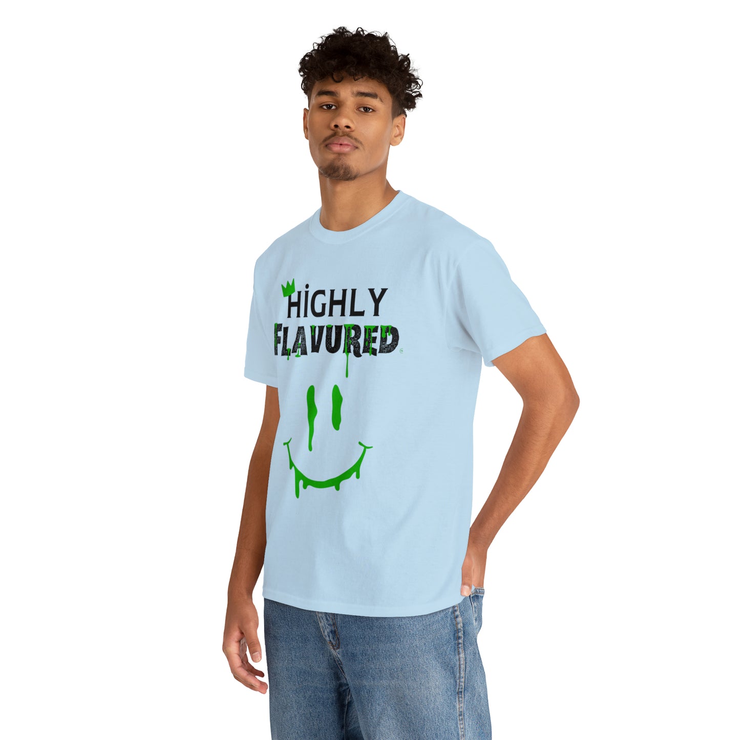 "Smighly" GREEN Drip Tee