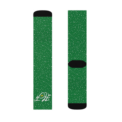 Green “HF” Socks