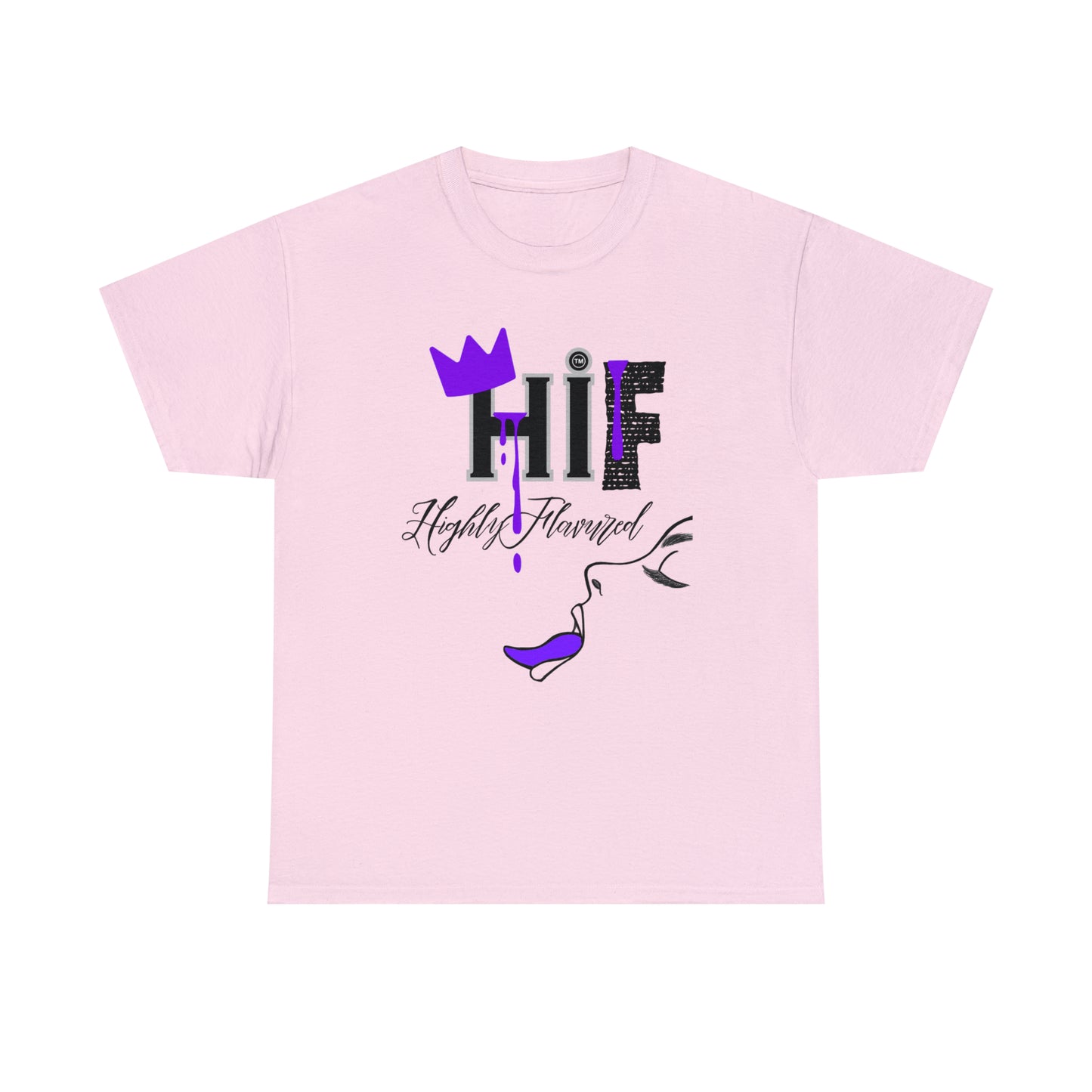 "Savory" PURPLE Drip Tee