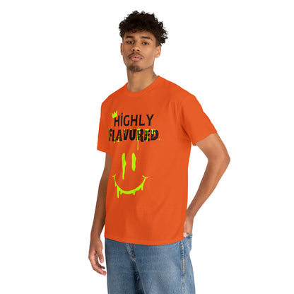 "Smighly" NEON GREEN Drip Tee