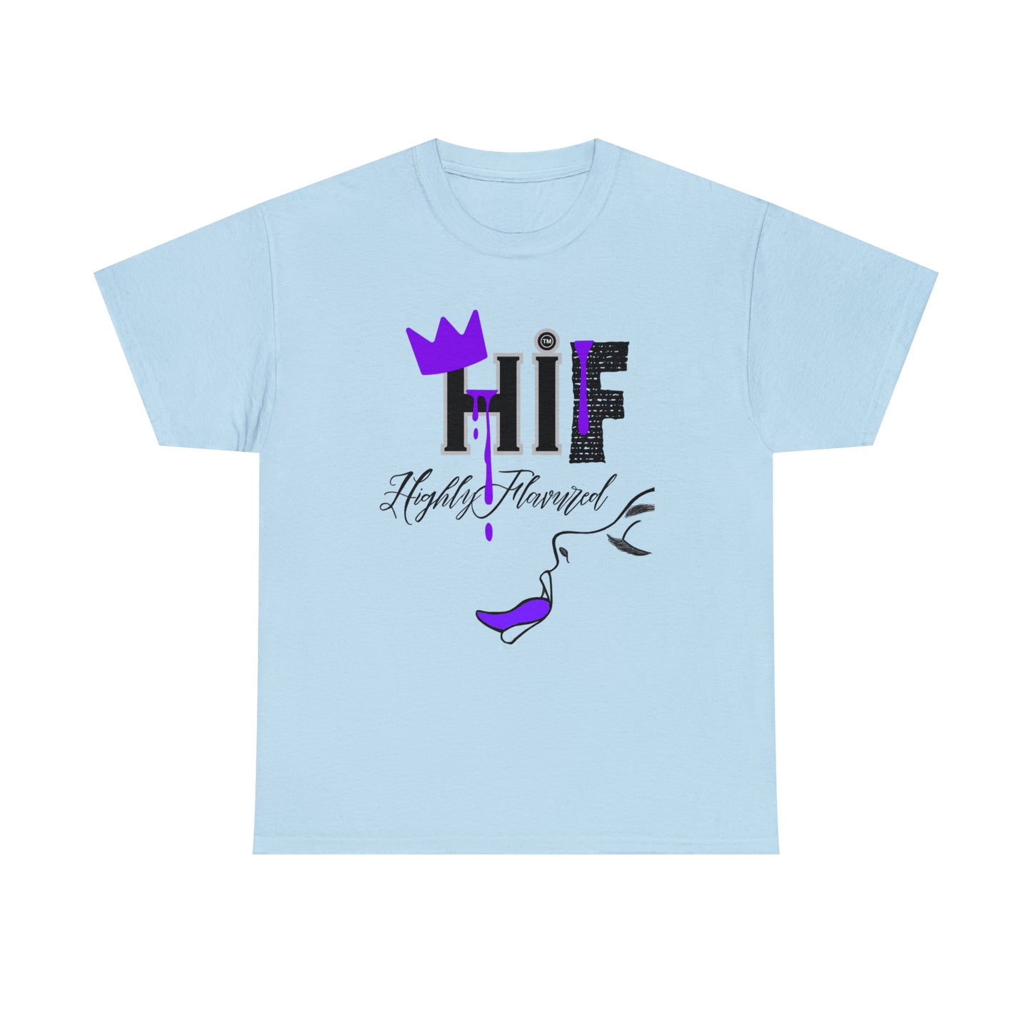 "Savory" PURPLE Drip Tee