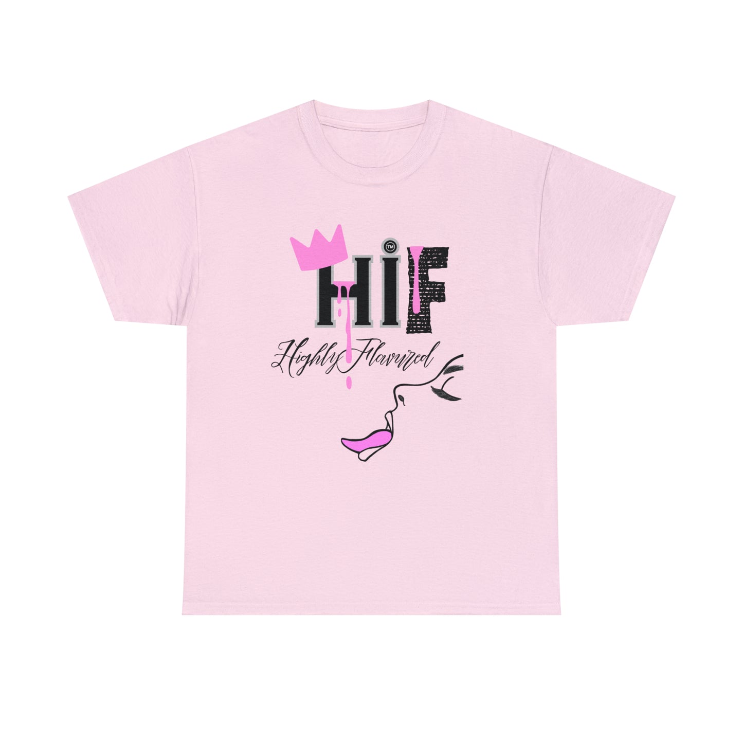 "Savory" PINK Drip Tee