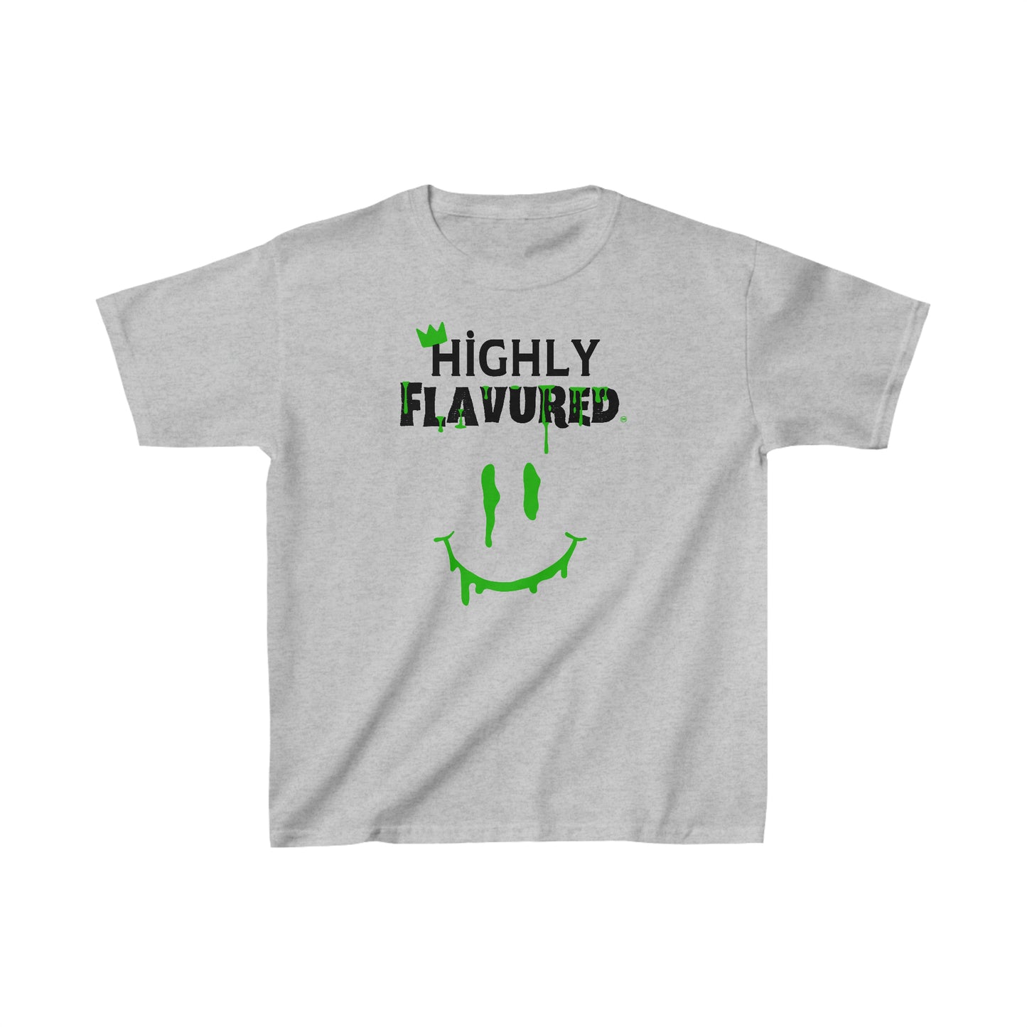 Kids “Smighly” GREEN Drip Tee