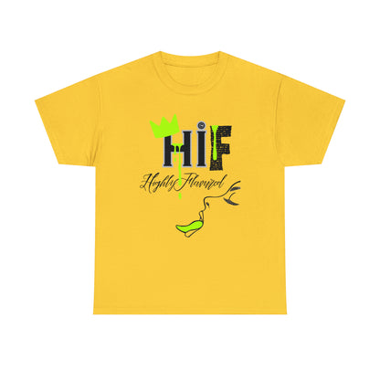 "Savory" NEON GREEN Drip Tee