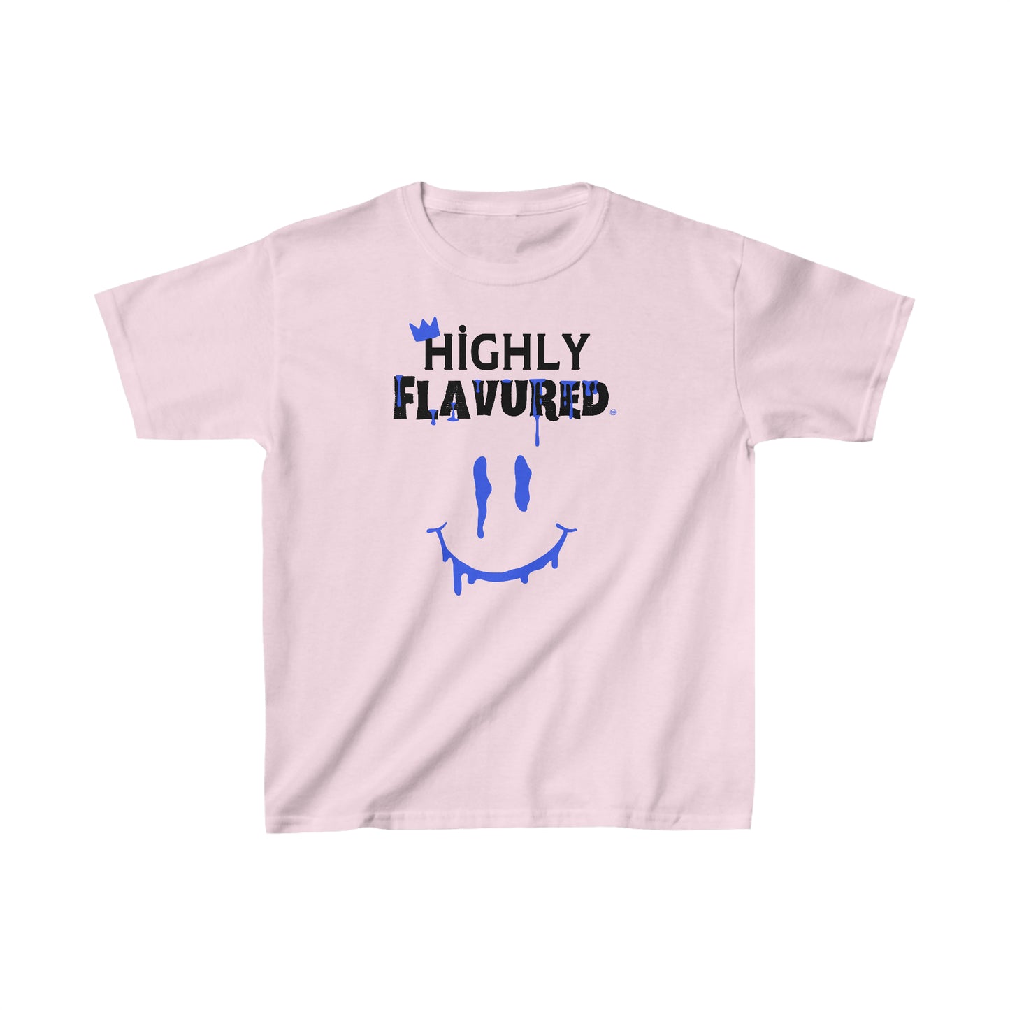 Kids “Smighly” BLUE Drip Tee