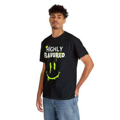 "Smighly" NEON GREEN Drip Tee