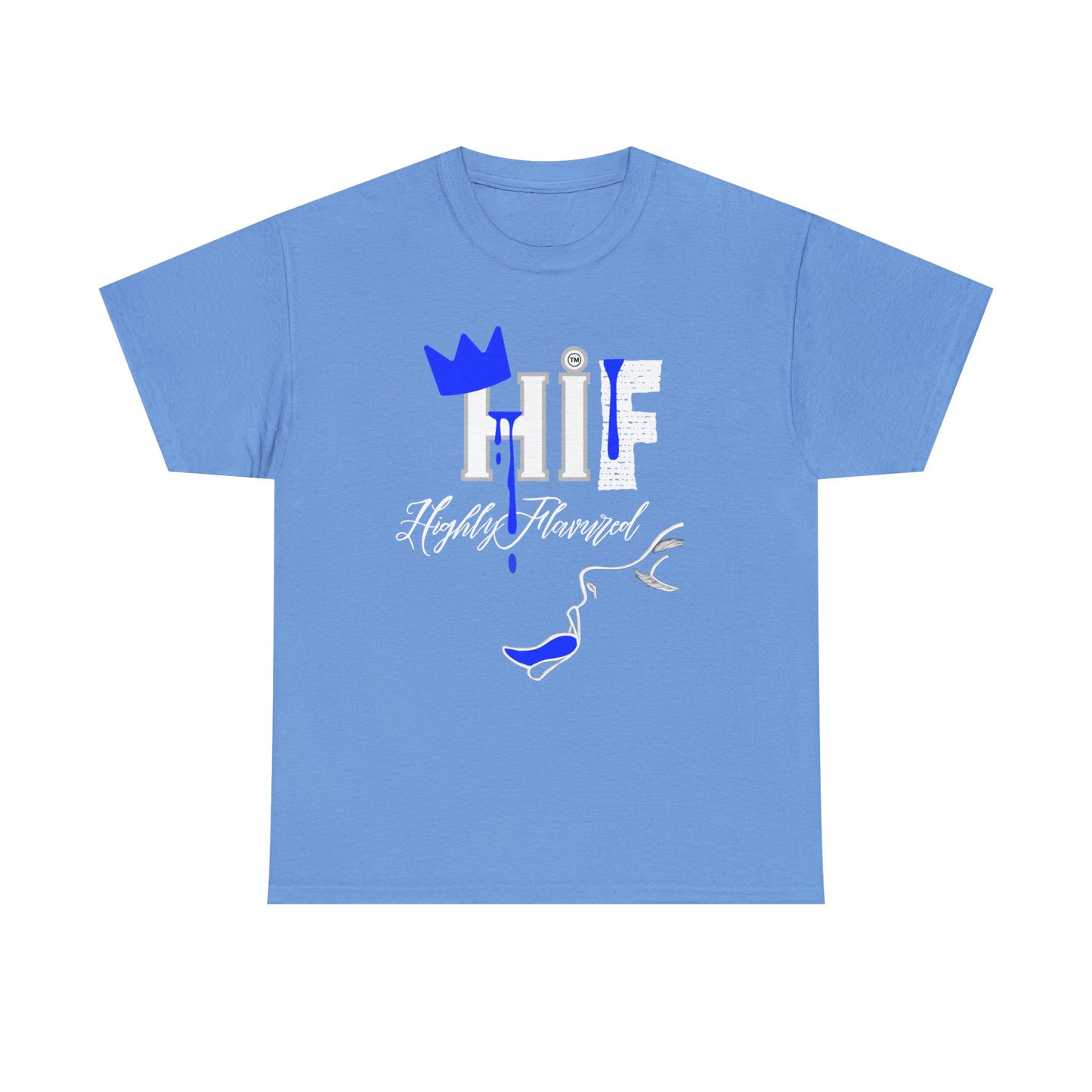 "Savory" BLUE Drip Tee