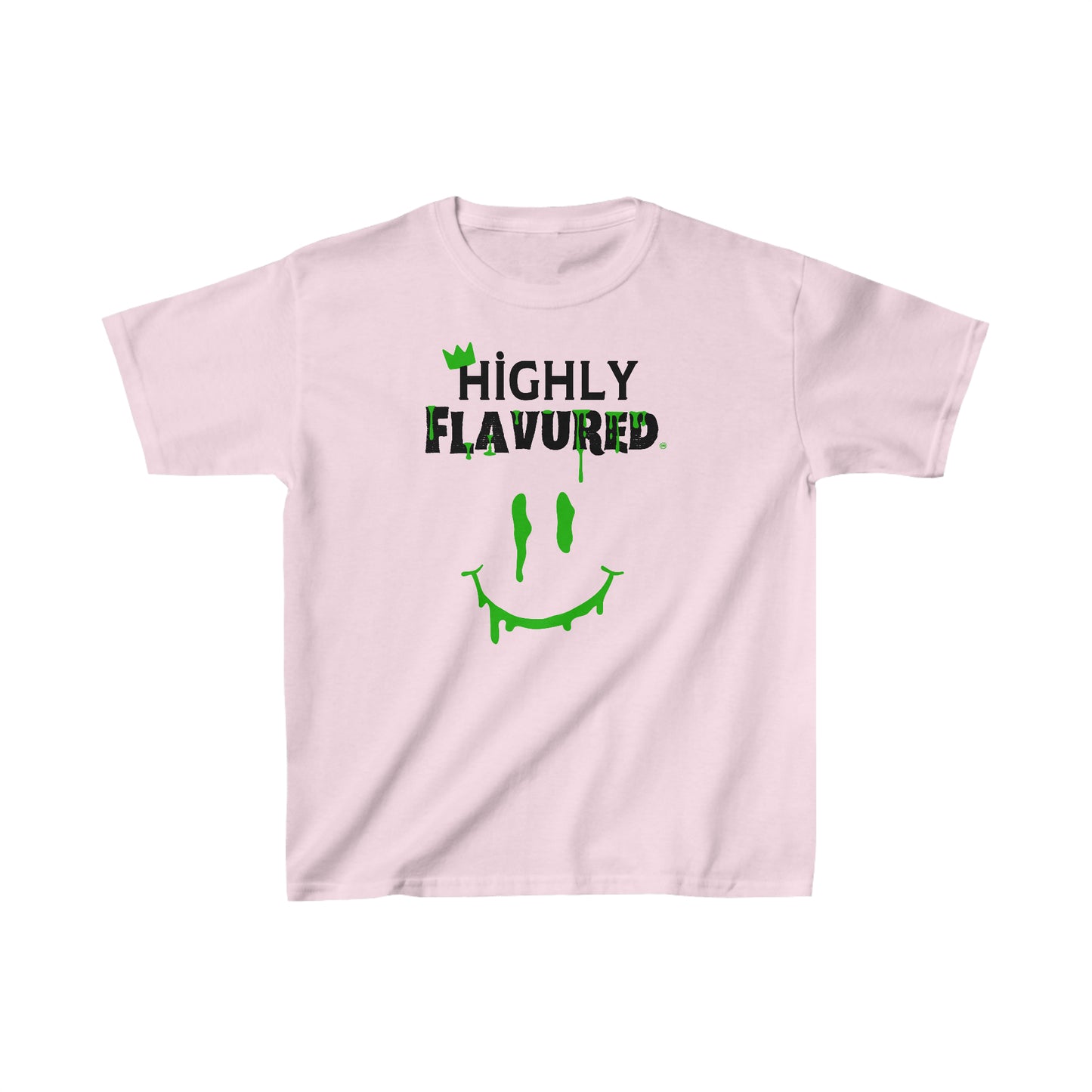 Kids “Smighly” GREEN Drip Tee