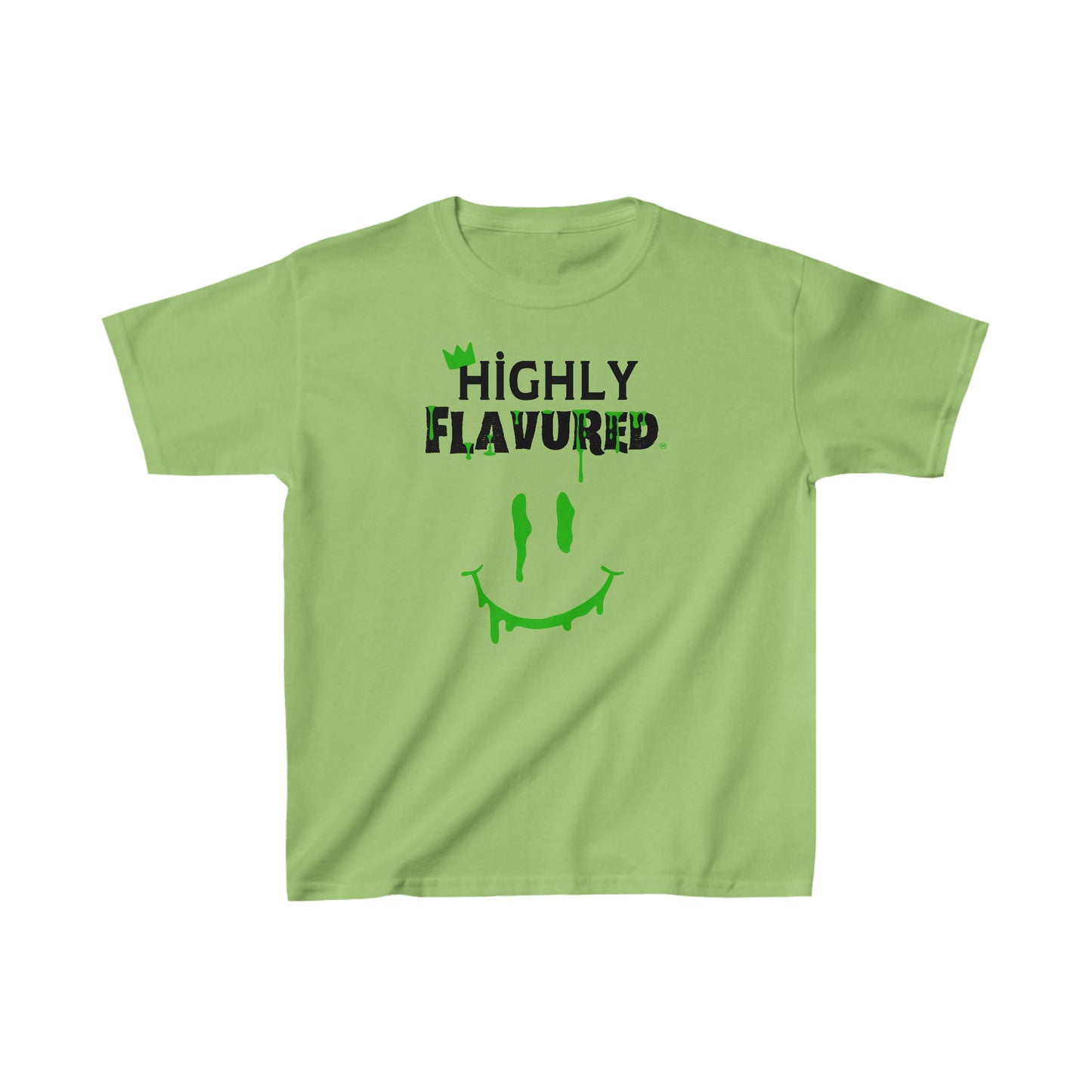 Kids “Smighly” GREEN Drip Tee