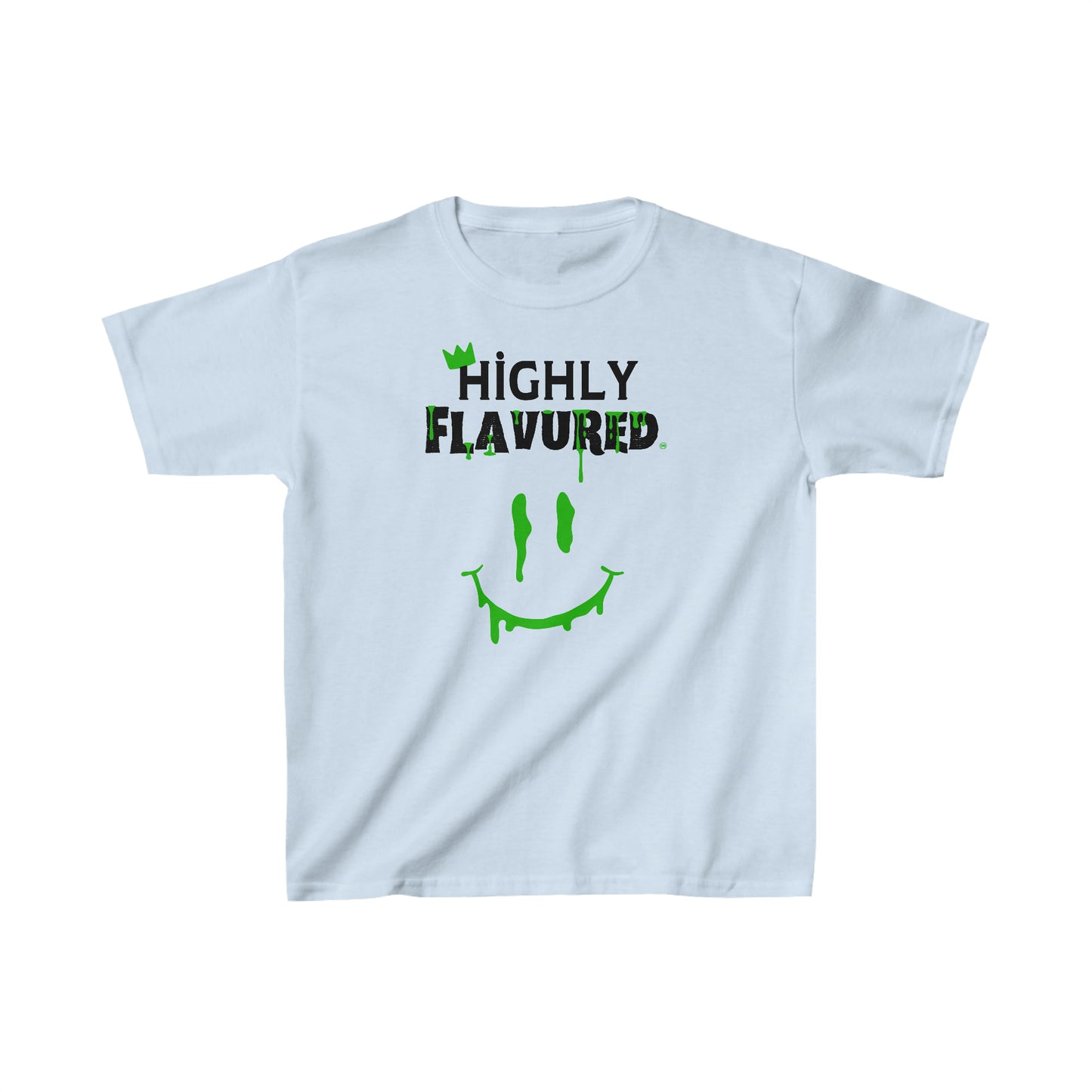 Kids “Smighly” GREEN Drip Tee