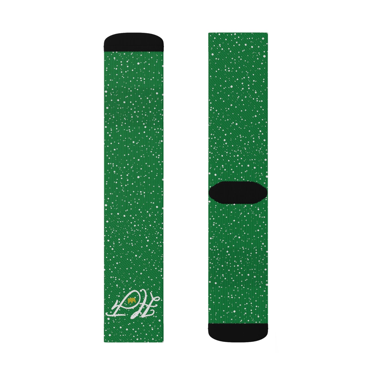 Green “HF” Socks