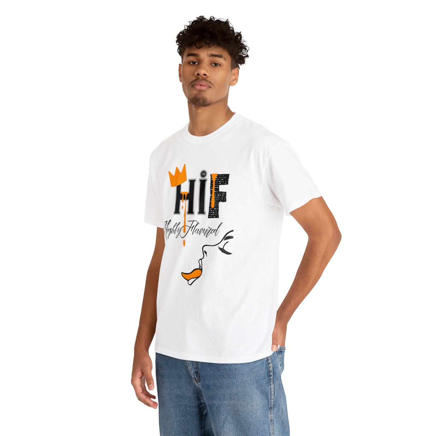 "Savory" ORANGE Drip Tee