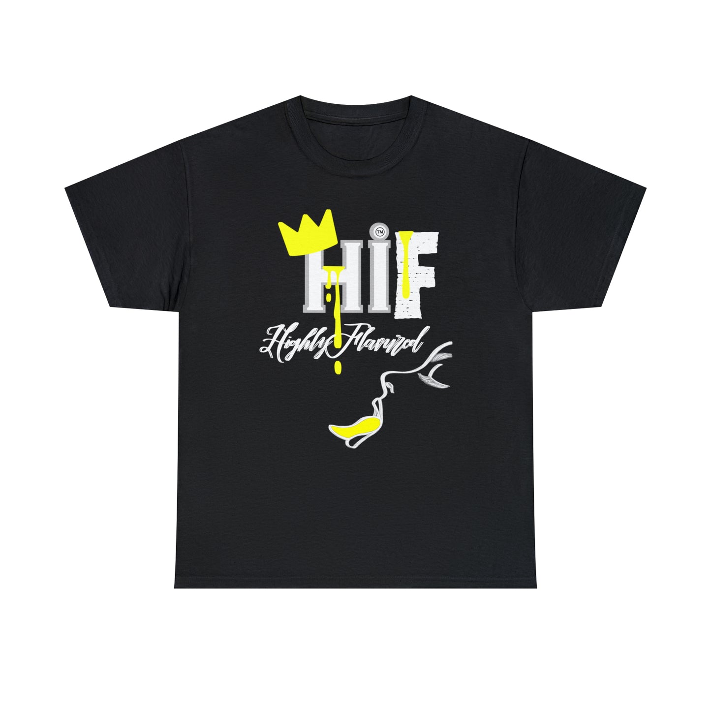 "Savory" YELLOW Drip Tee