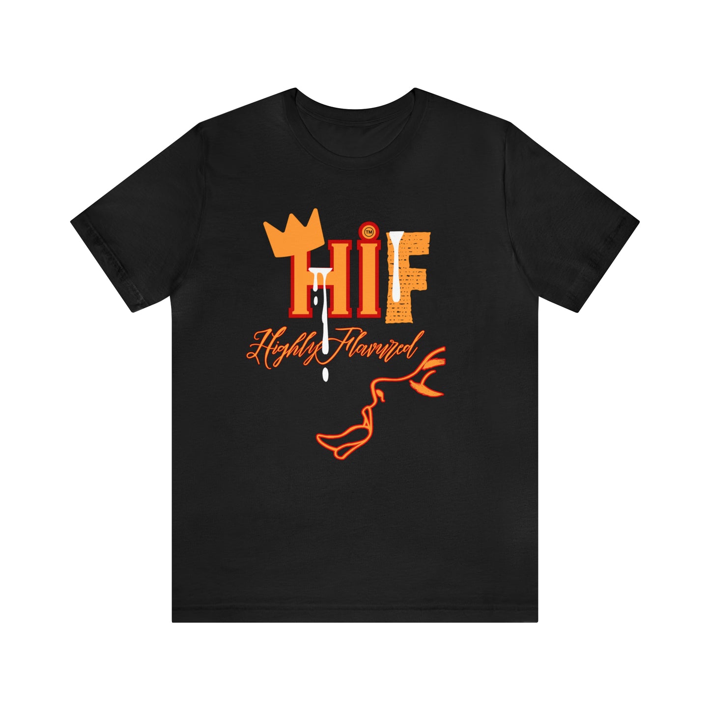 Jordan 1 Blk/Orange/Red “Savory” tee