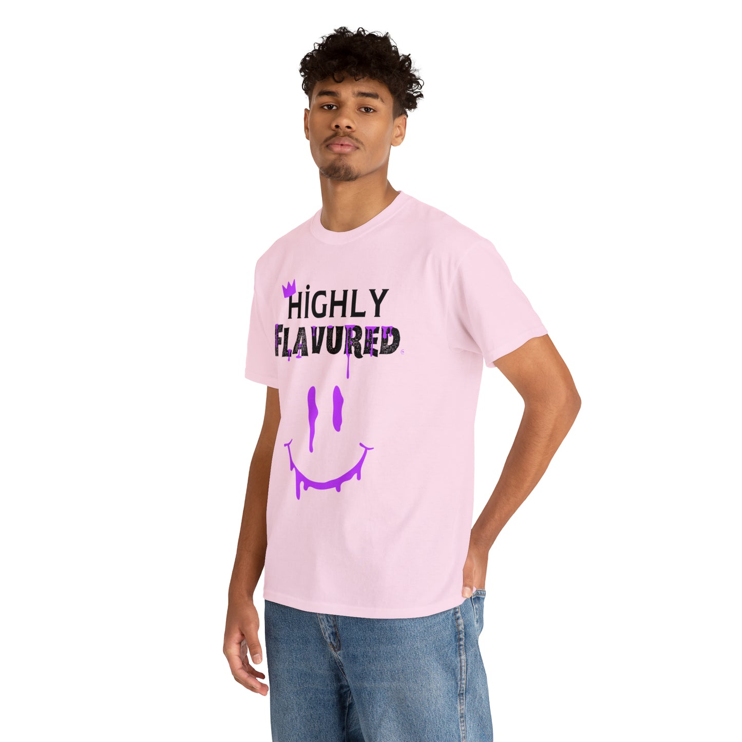 "Smighly" PURPLE Drip Tee