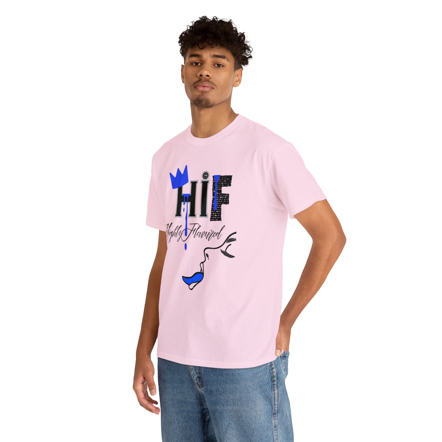 "Savory" BLUE Drip Tee