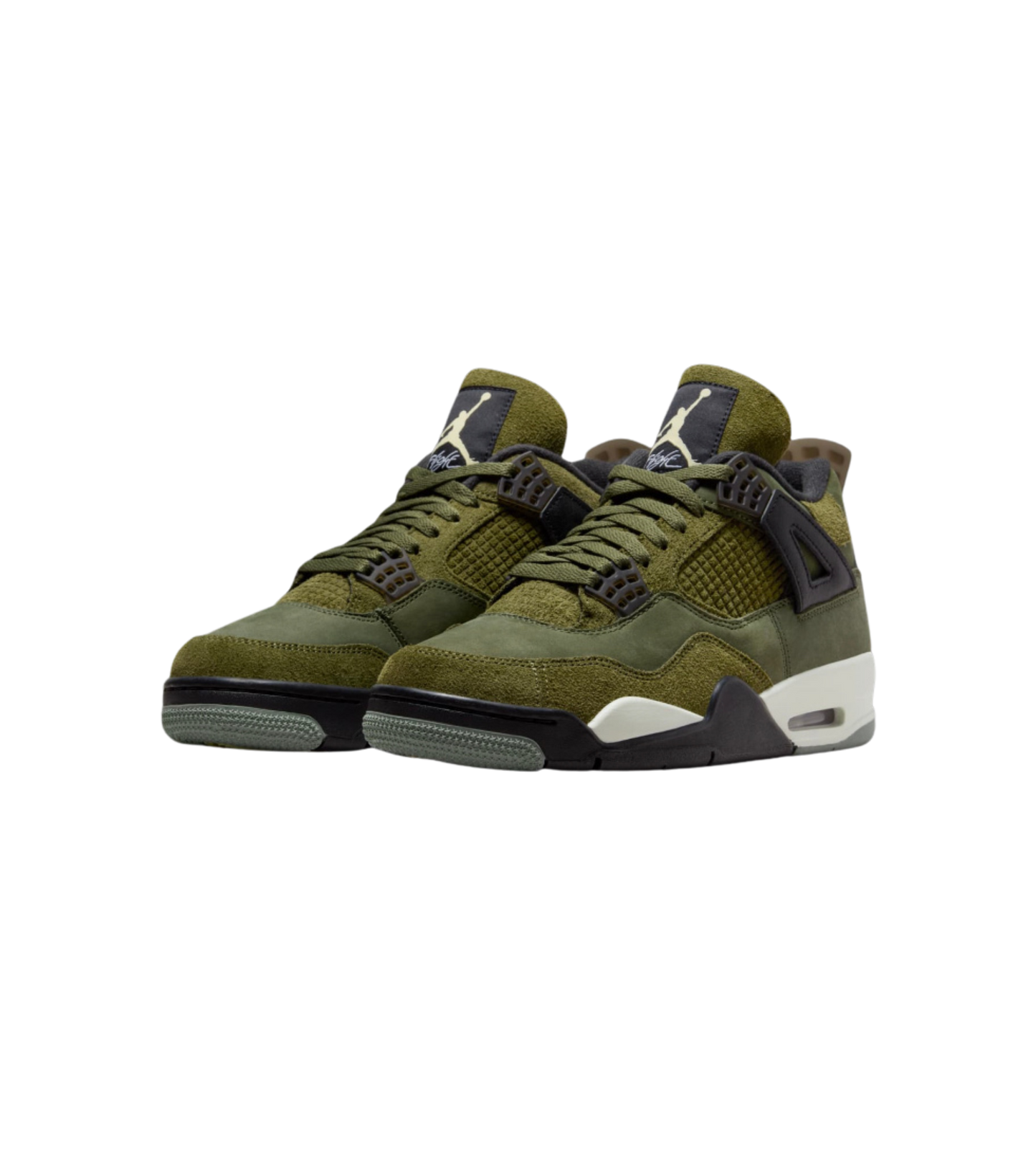 “Smighly” Air Jordan 4 Craft OLIVE Tee