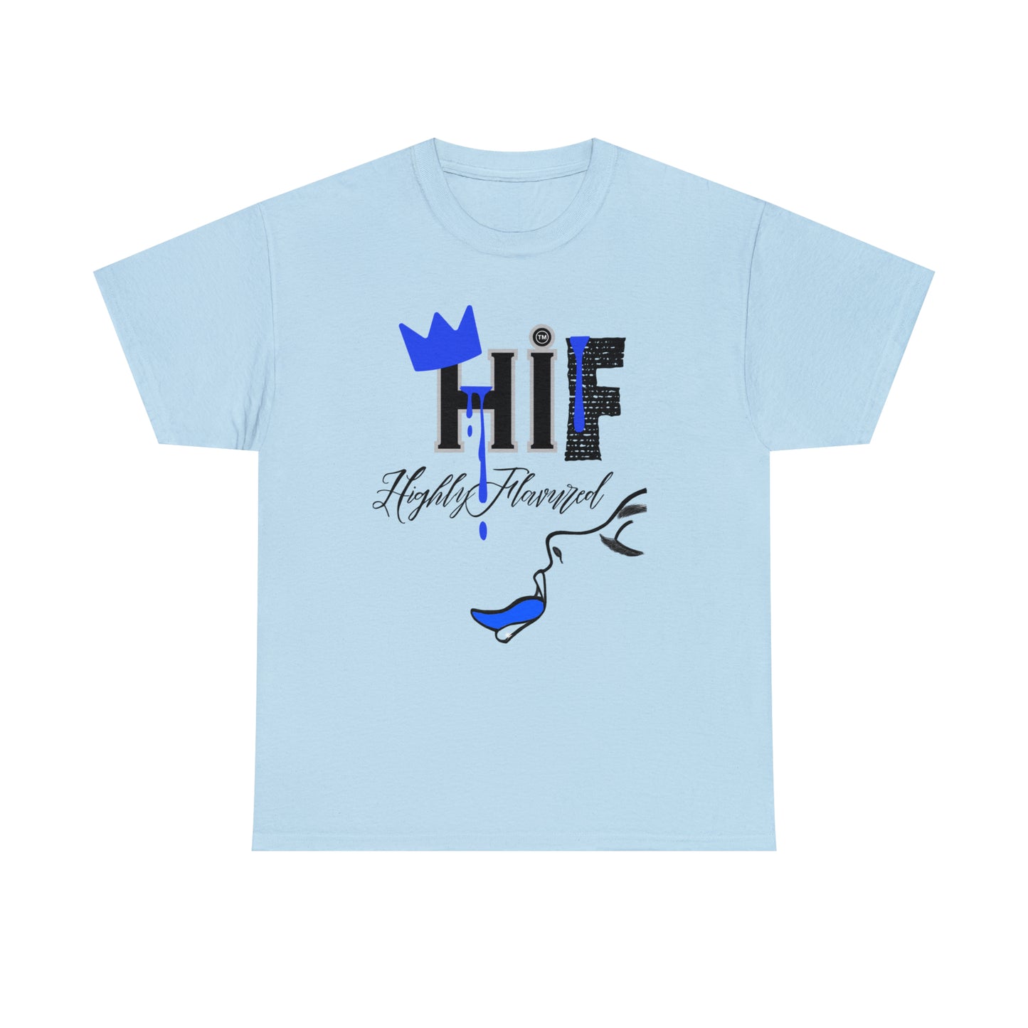 "Savory" BLUE Drip Tee