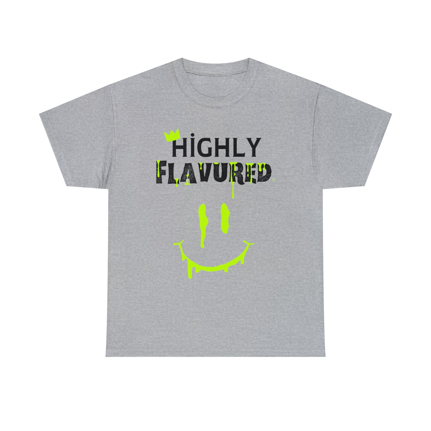 "Smighly" NEON GREEN Drip Tee