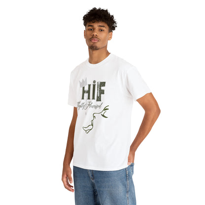 “Savory” OLIVE/WHT Tee