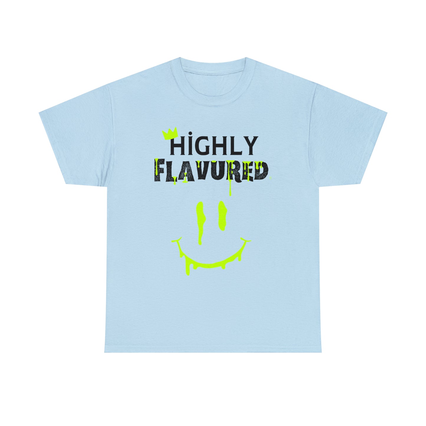 "Smighly" NEON GREEN Drip Tee