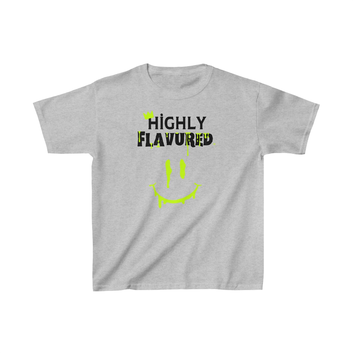 Kids “Smighly” NEON GREEN Drip Tee