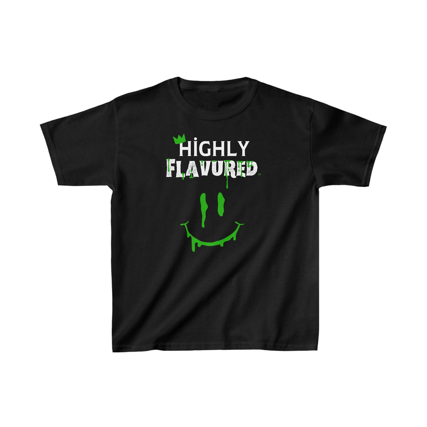 Kids “Smighly” GREEN Drip Tee