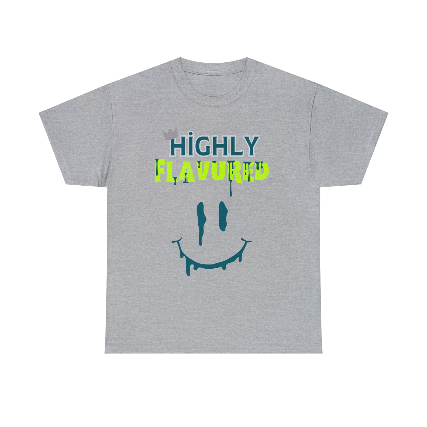 "Smighly" TEAL/NEON GREEN Tee