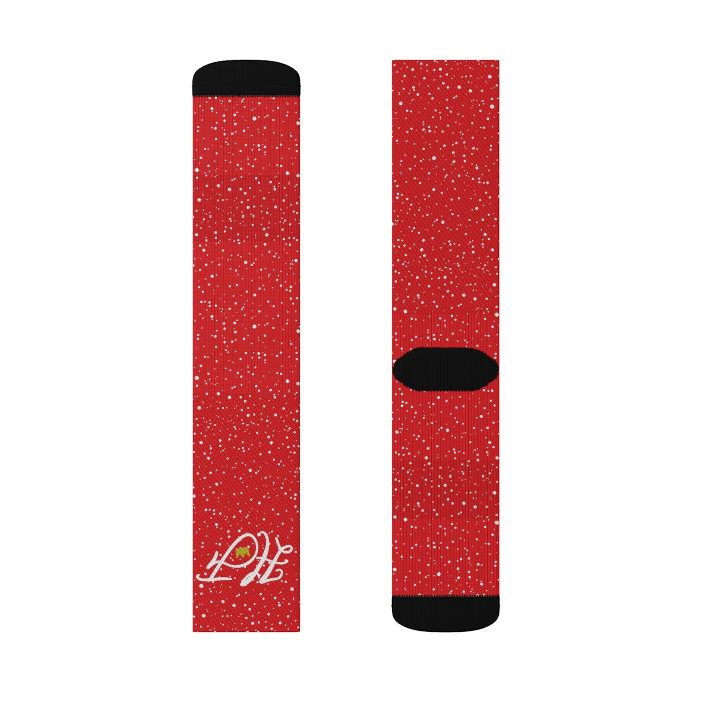 Red “HF” Socks