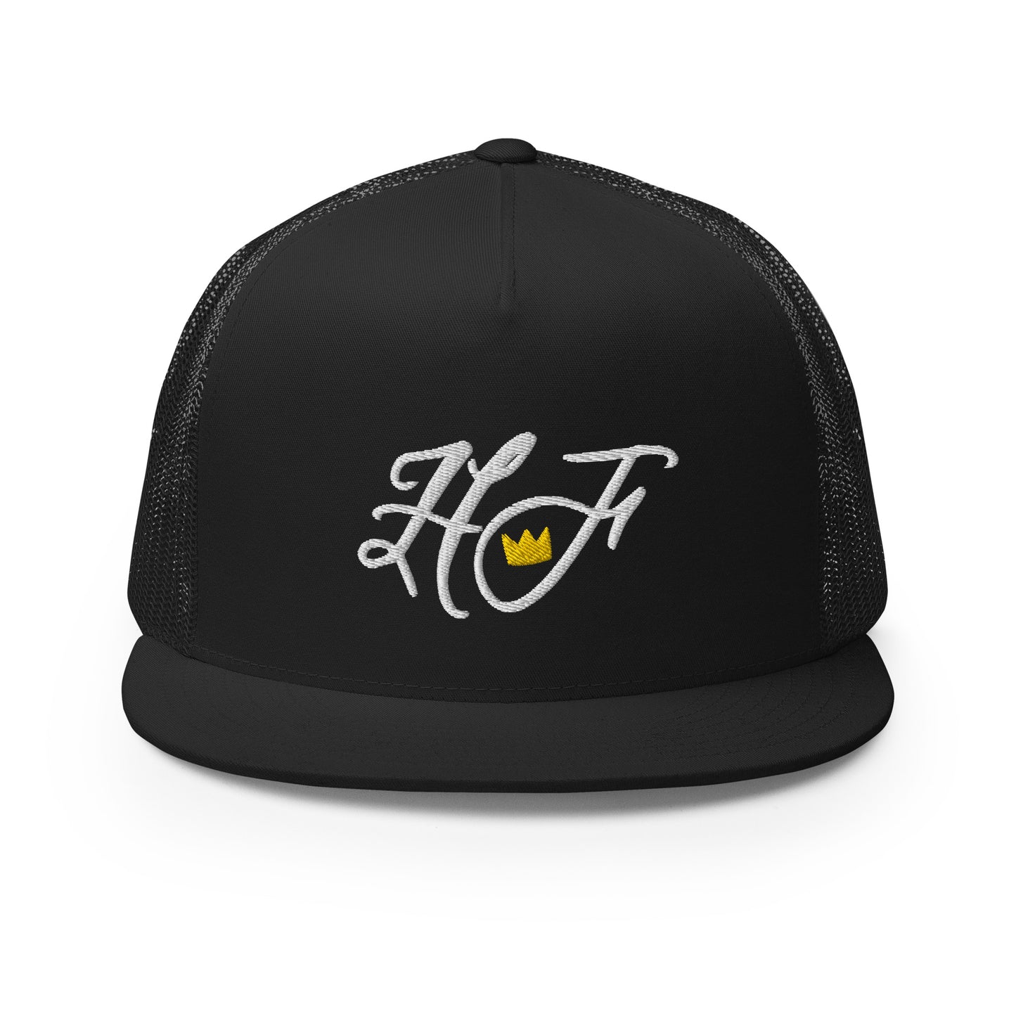 “HF” Flat Bib Trucker Cap