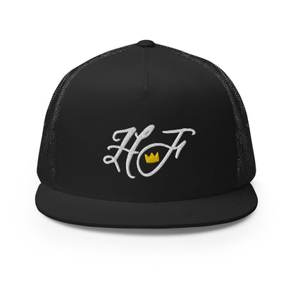 “HF” Flat Bib Trucker Cap