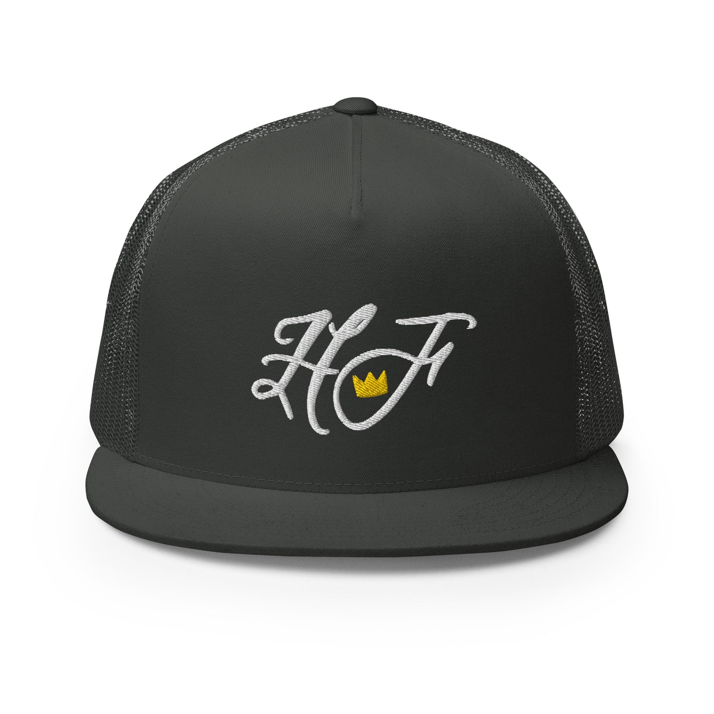 “HF” Flat Bib Trucker Cap