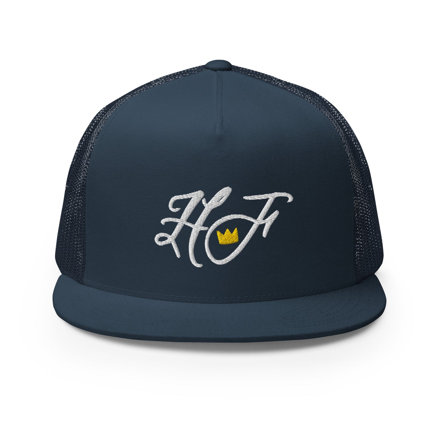 “HF” Flat Bib Trucker Cap