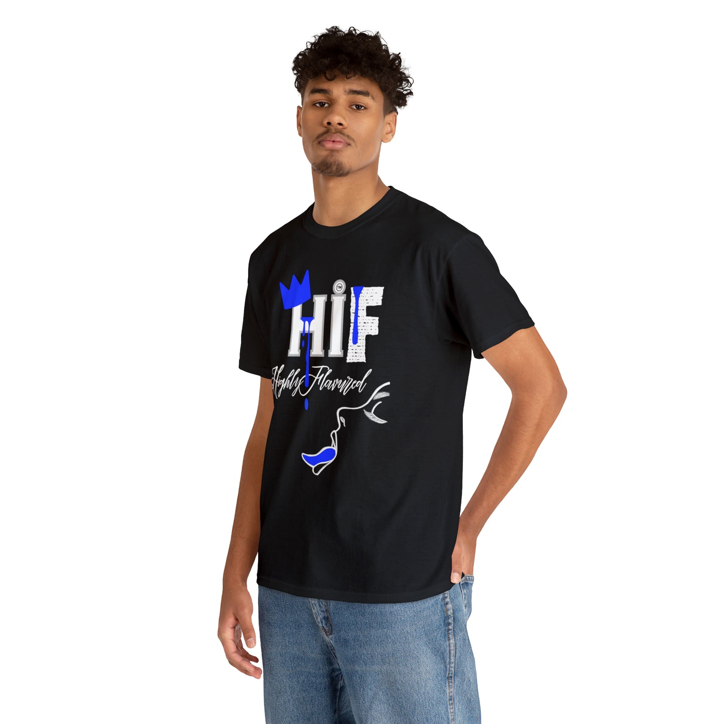 "Savory" BLUE Drip Tee