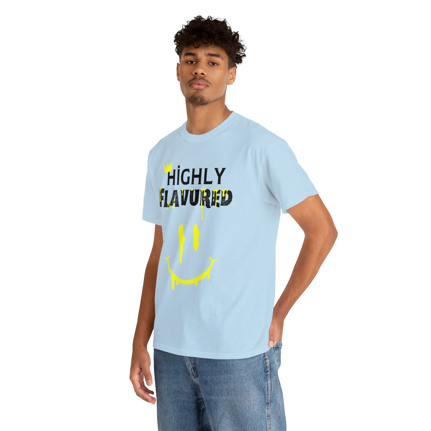 "Smighly" YELLOW Drip Tee