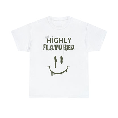 “Smighly” OLIVE/WHT Tee