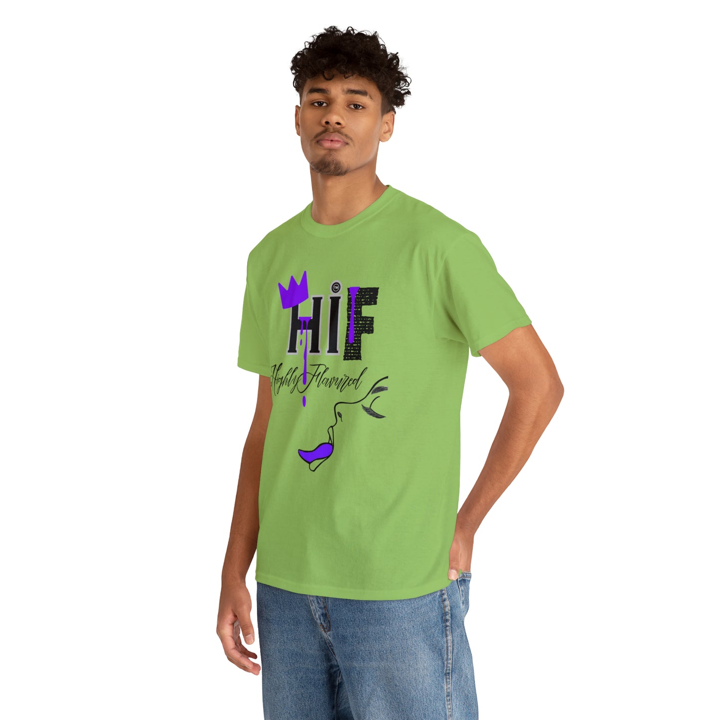 "Savory" PURPLE Drip Tee